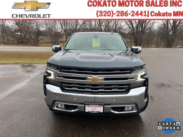Used 2022 Chevrolet Silverado 1500 Limited LTZ with VIN 1GCUYGEDXNZ189046 for sale in Cokato, Minnesota