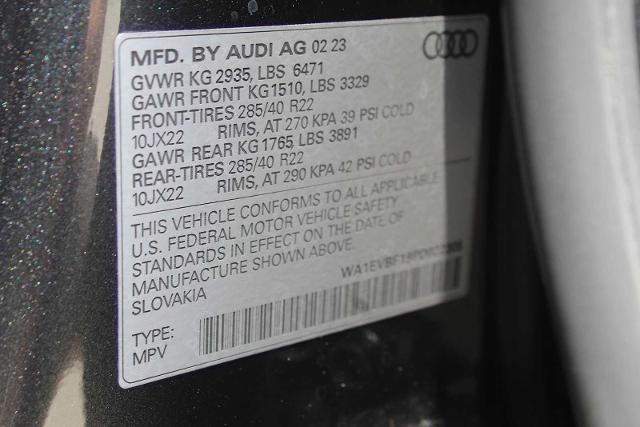 2023 Audi Q8 Vehicle Photo in HOUSTON, TX 77090