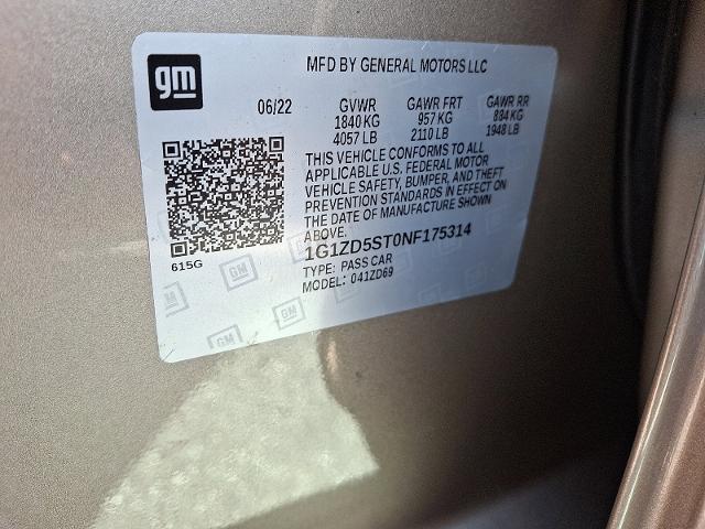 2022 Chevrolet Malibu Vehicle Photo in HARRISBURG, PA 17111-1033