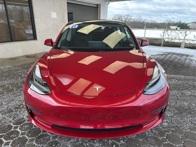 Used 2021 Tesla Model 3 Base with VIN 5YJ3E1EA1MF058809 for sale in Wexford, PA