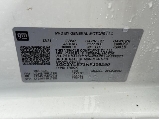 2022 Chevrolet Silverado 2500 HD Vehicle Photo in MADISON, WI 53713-3220