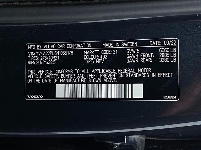 2022 Volvo XC90 Vehicle Photo in Appleton, WI 54913