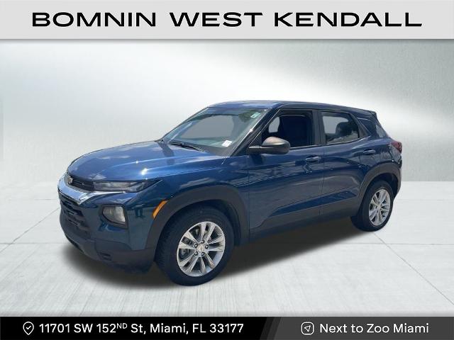 Used 2021 Chevrolet Trailblazer LS with VIN KL79MMS2XMB106335 for sale in Miami, FL