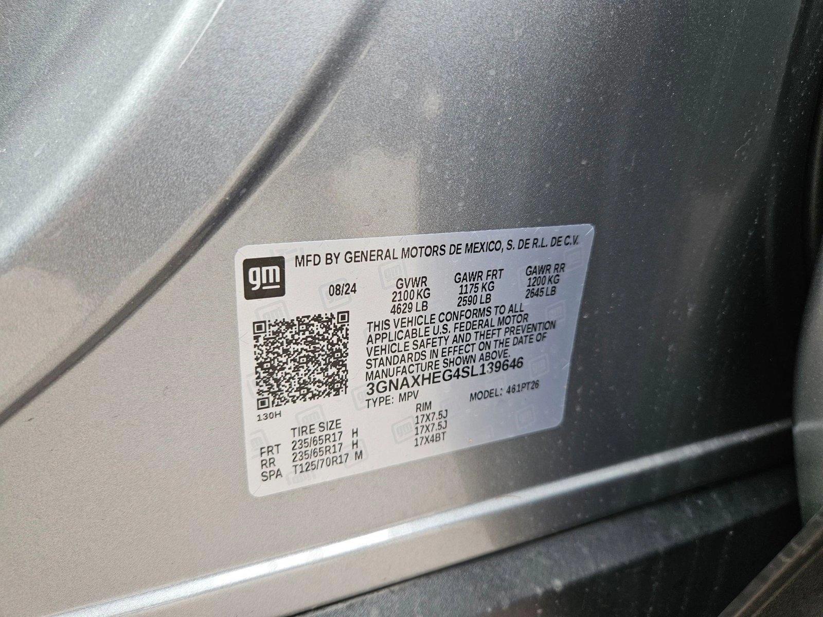 2025 Chevrolet Equinox Vehicle Photo in AUSTIN, TX 78759-4154