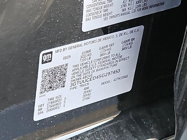 2025 GMC Sierra 1500 Vehicle Photo in TREVOSE, PA 19053-4984