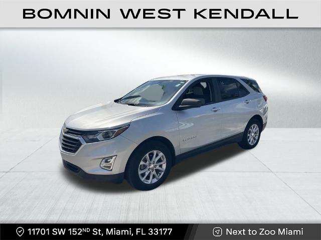 Used 2021 Chevrolet Equinox LS with VIN 3GNAXHEVXMS162226 for sale in Miami, FL