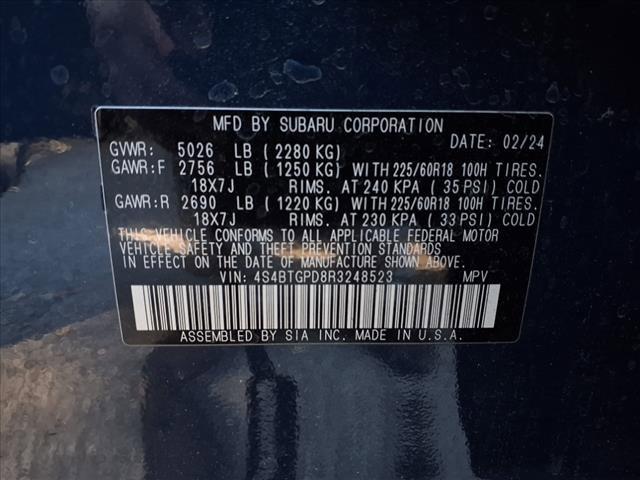 2024 Subaru Outback Vehicle Photo in SAN ANTONIO, TX 78230-1001