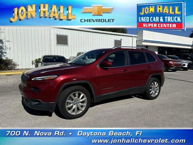 Used 2016 Jeep Cherokee Limited with VIN 1C4PJMDS2GW162671 for sale in Daytona Beach, FL