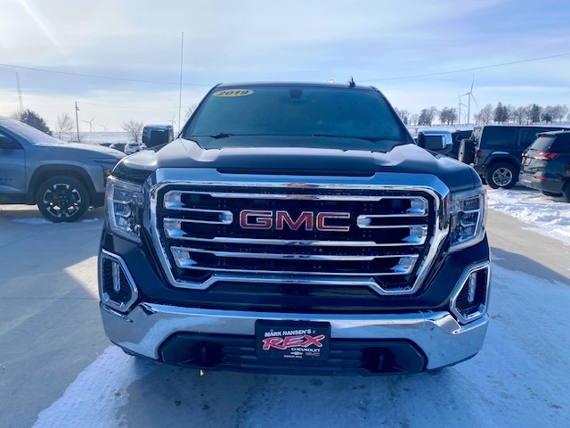 Used 2019 GMC Sierra 1500 SLT with VIN 3GTU9DEDXKG222005 for sale in Odebolt, IA