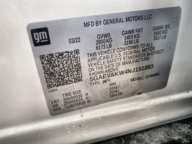 2022 Buick Enclave Vehicle Photo in WILLIAMSVILLE, NY 14221-2883