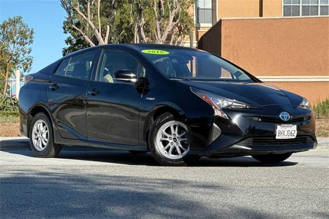 Used 2018 Toyota Prius Two with VIN JTDKBRFU2J3057995 for sale in Redwood City, CA