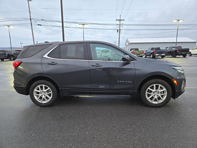 Used 2022 Chevrolet Equinox LT with VIN 3GNAXUEV3NS242591 for sale in Philipsburg, PA