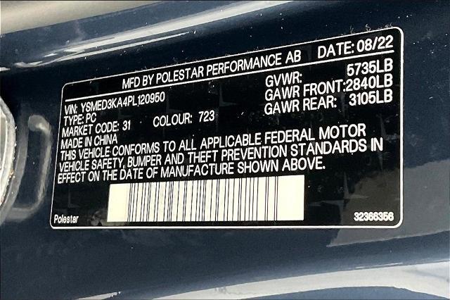 2023 Polestar 2 Vehicle Photo in Grapevine, TX 76051