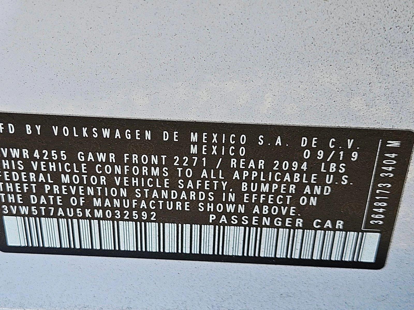 2019 Volkswagen Golf GTI Vehicle Photo in Clearwater, FL 33764