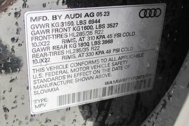 2023 Audi SQ7 Vehicle Photo in HOUSTON, TX 77090
