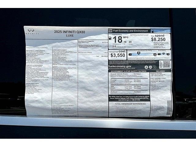 2025 INFINITI QX80 Vehicle Photo in San Antonio, TX 78230