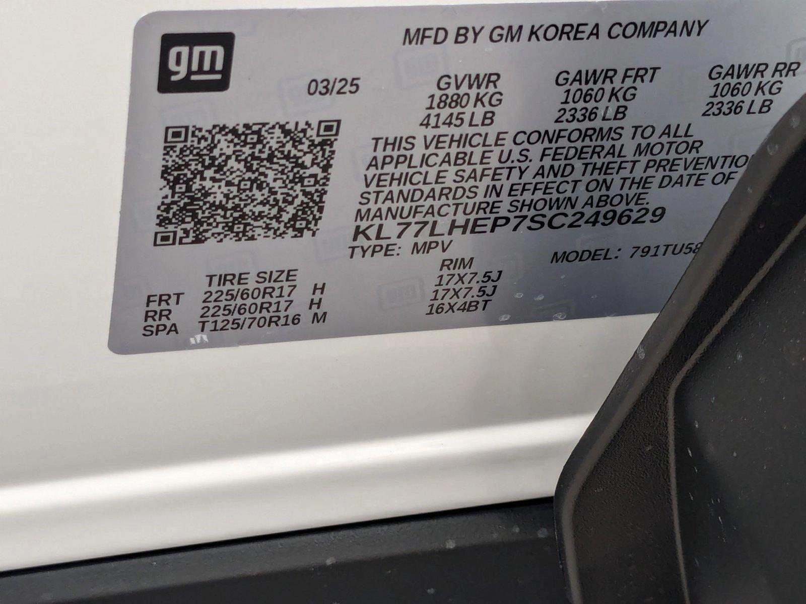 2025 Chevrolet Trax Vehicle Photo in MIAMI, FL 33134-2699