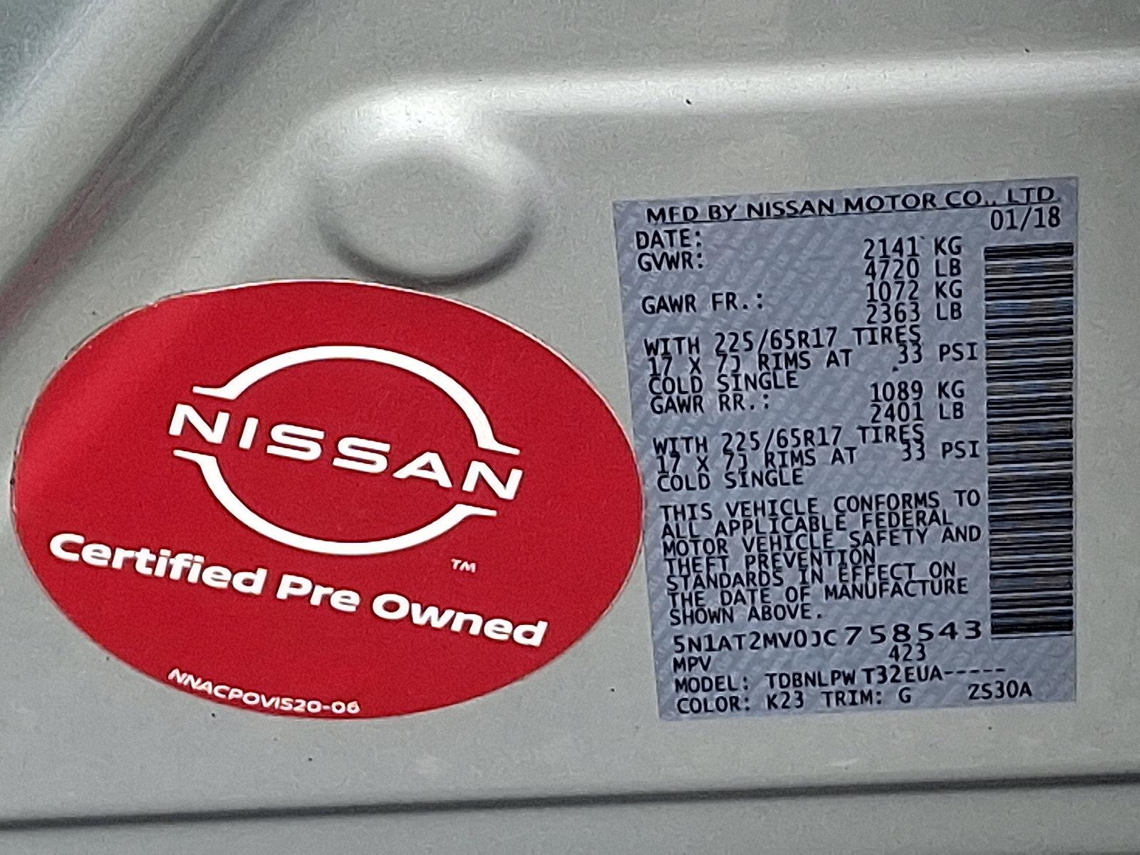2018 Nissan Rogue Vehicle Photo in Harrisburg, PA 17111