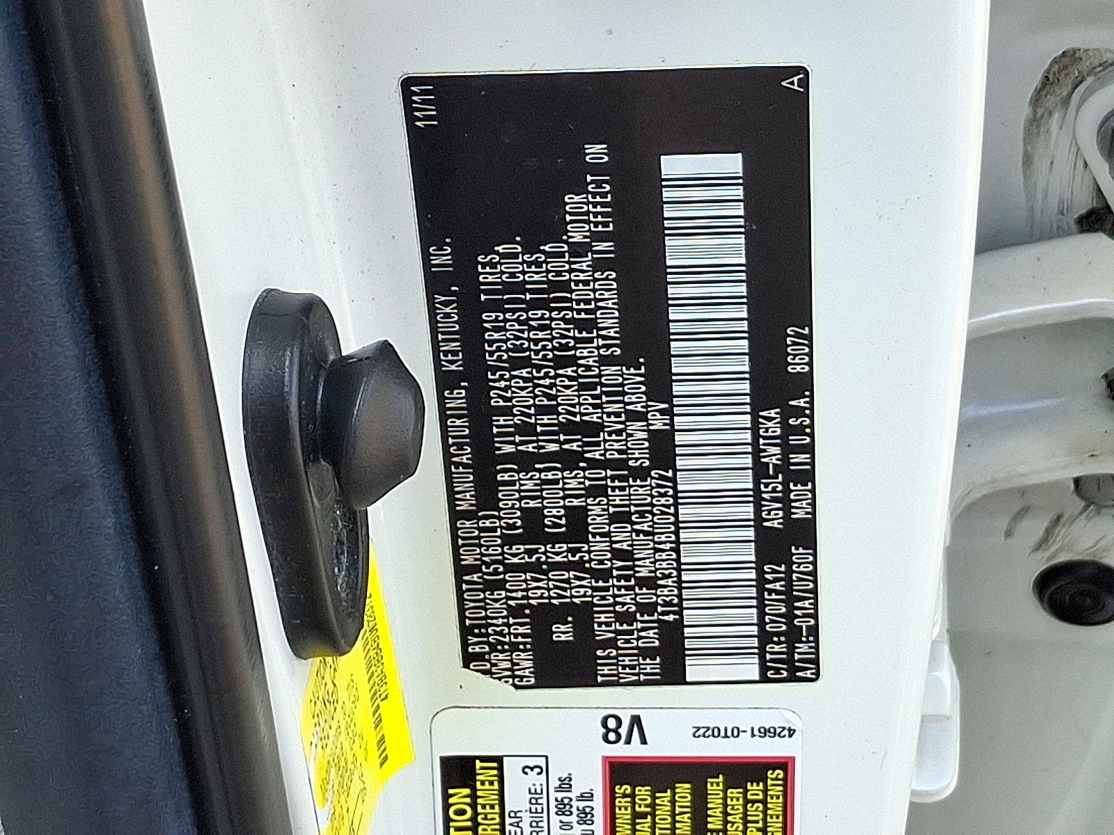 2011 Toyota Venza Vehicle Photo in Trevose, PA 19053