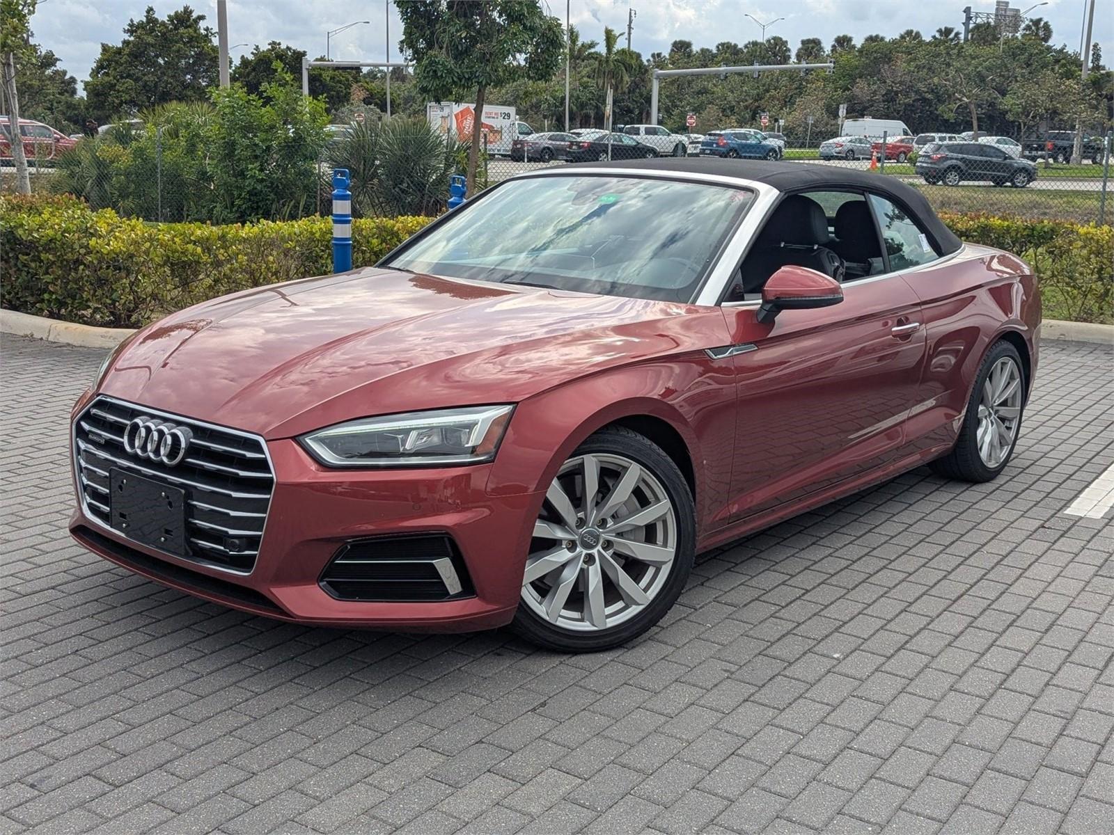 2018 Audi A5 Cabriolet Vehicle Photo in Delray Beach, FL 33444