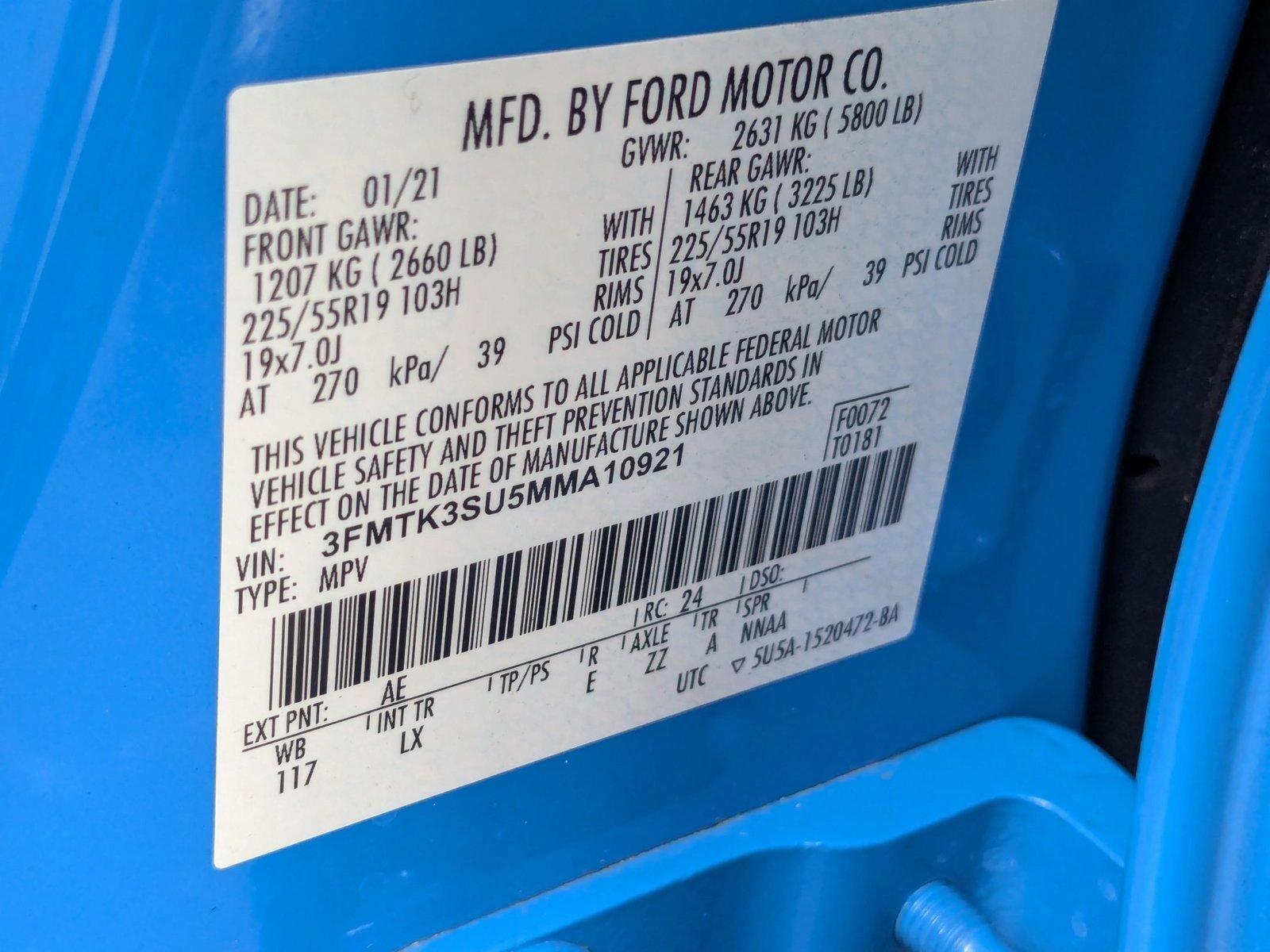 2021 Ford Mustang Mach-E Vehicle Photo in Tampa, FL 33614