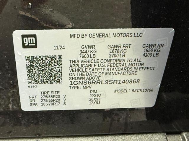 2025 Chevrolet Tahoe Vehicle Photo in MADISON, WI 53713-3220