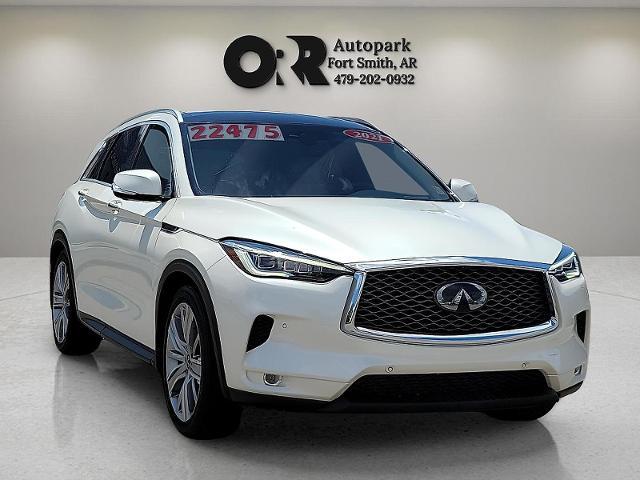 Used 2021 INFINITI QX50 Sensory with VIN 3PCAJ5CB2MF101513 for sale in Fort Smith, AR