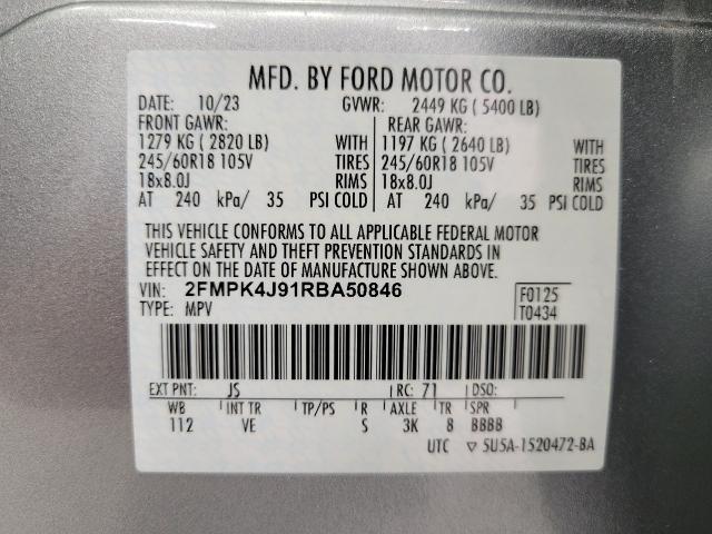 2024 Ford Edge Vehicle Photo in Oshkosh, WI 54901