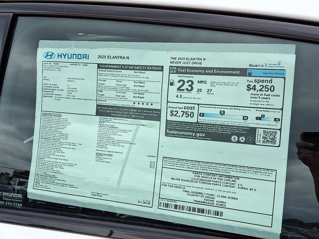 2025 Hyundai ELANTRA N Vehicle Photo in Philadelphia, PA 19116