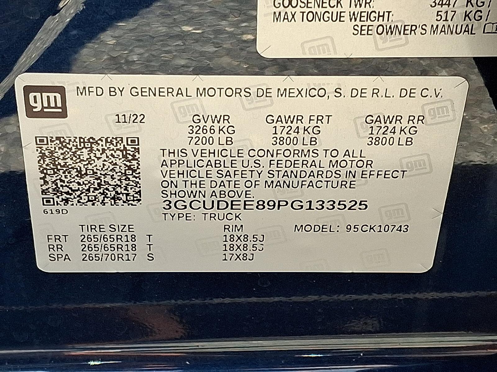 2023 Chevrolet Silverado 1500 Vehicle Photo in BETHLEHEM, PA 18017-9401