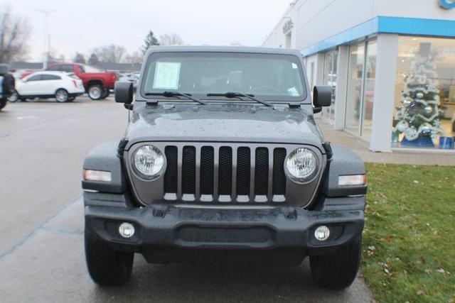 Used 2022 Jeep Wrangler Unlimited Sport S with VIN 1C4HJXDGXNW151867 for sale in Vandalia, OH