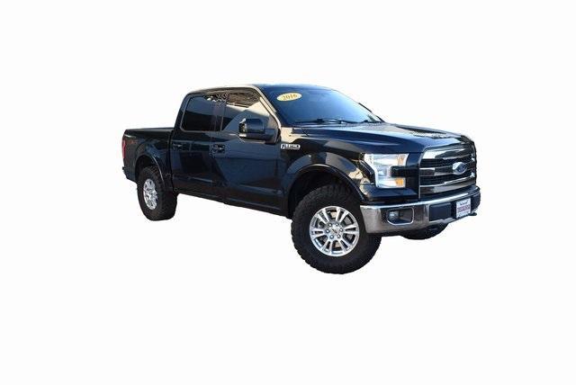 Used 2016 Ford F-150 Lariat with VIN 1FTEW1EF4GFC32454 for sale in Cottondale, AL