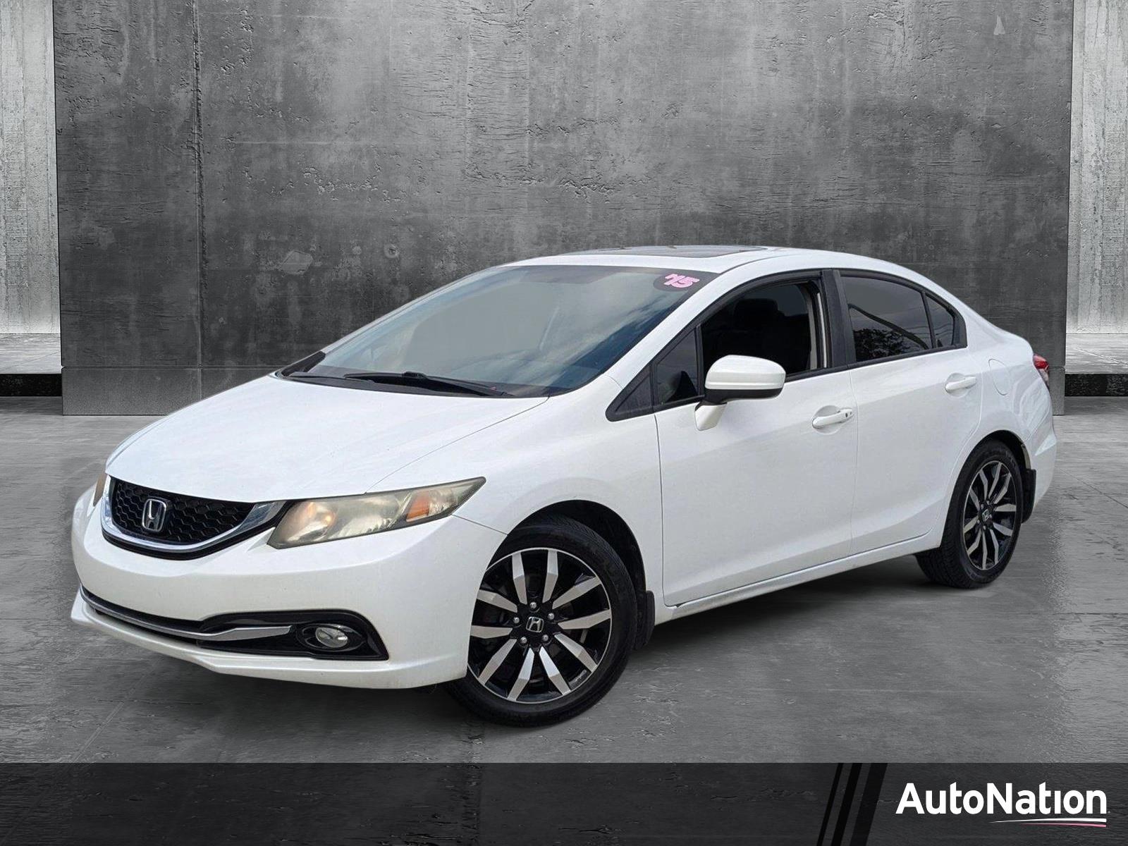 2015 Honda Civic Sedan Vehicle Photo in PEMBROKE PINES, FL 33024-6534