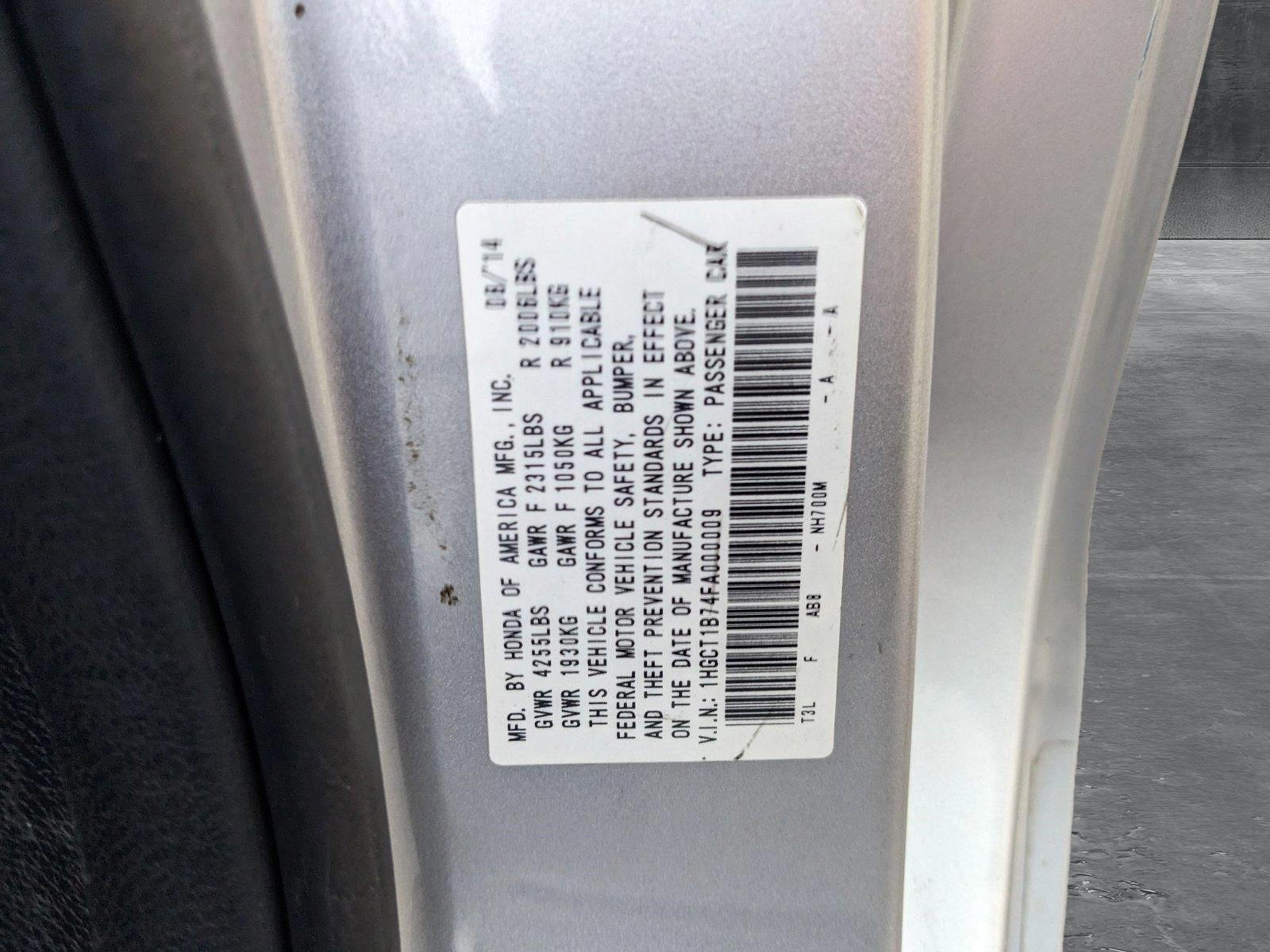 2015 Honda Accord Coupe Vehicle Photo in Sanford, FL 32771