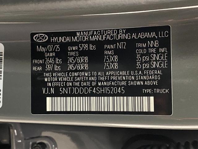 2025 Hyundai SANTA CRUZ Vehicle Photo in Appleton, WI 54913