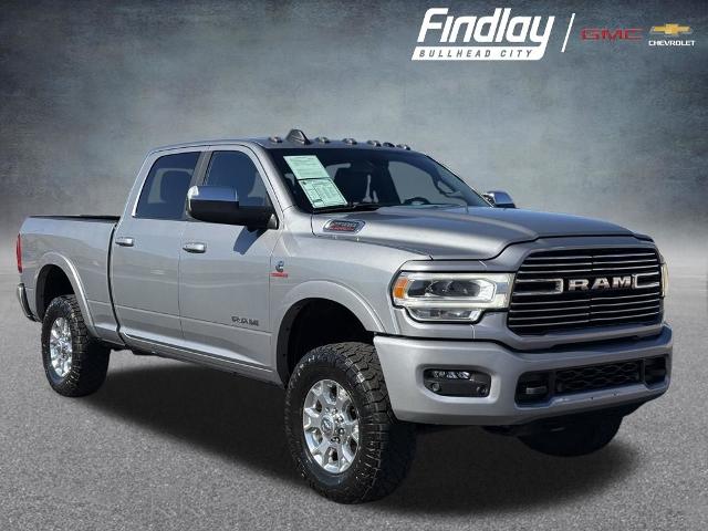 Gray 2022 RAM 2500 Laramie Crew Cab 4WD Pickup Truck Four-Wheel Drive