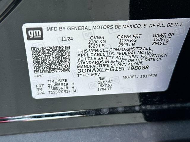 2025 Chevrolet Equinox Vehicle Photo in RIVERSIDE, CA 92504-4106