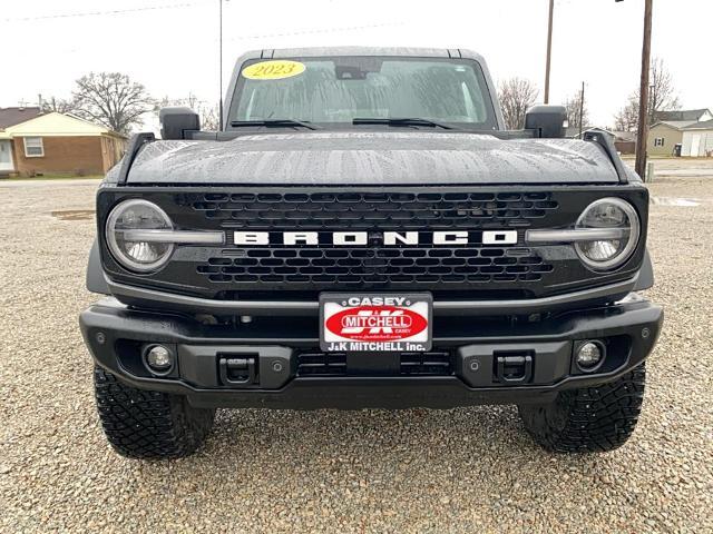 Used 2023 Ford Bronco 4-Door Wildtrak with VIN 1FMEE5DP7PLC12426 for sale in Casey, IL