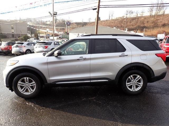 Used 2022 Ford Explorer XLT with VIN 1FMSK8DH5NGA87129 for sale in Pittsburgh, PA