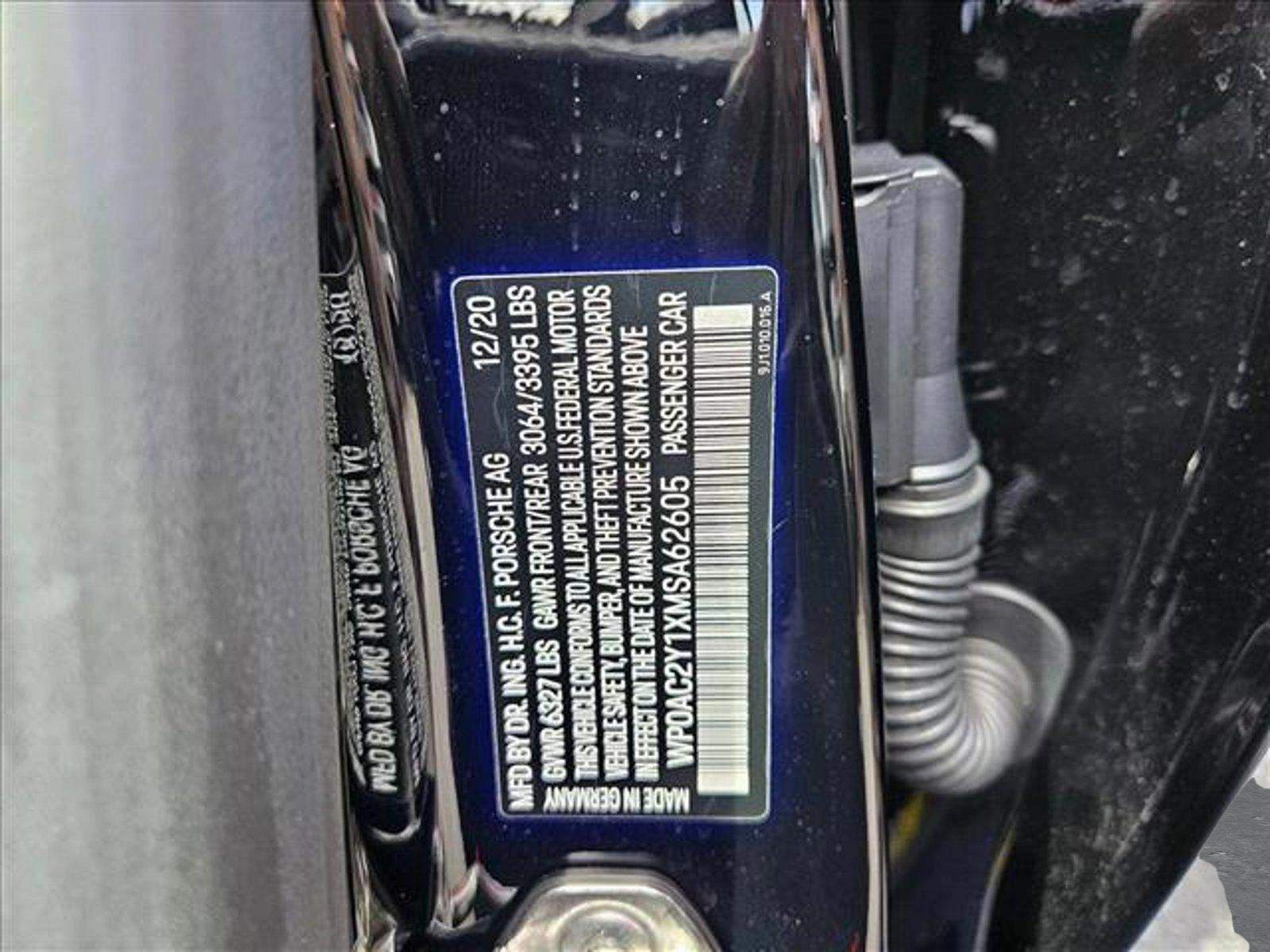 2021 Porsche Taycan Vehicle Photo in Tampa, FL 33614