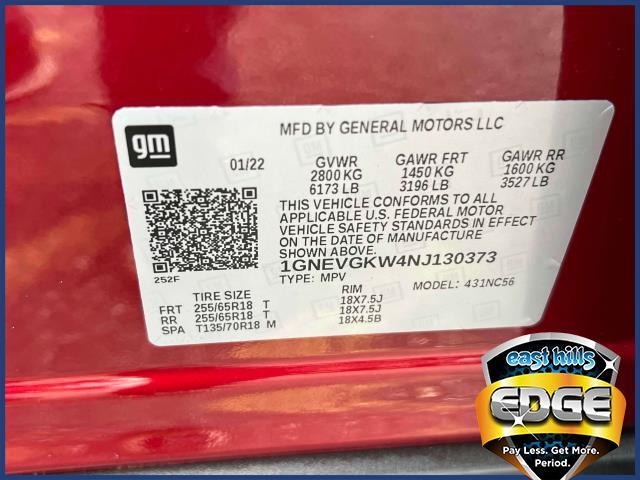2022 Chevrolet Traverse Vehicle Photo in Roslyn, NY 11576