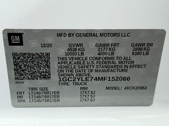 2021 Chevrolet Silverado 2500 HD Vehicle Photo in MIDDLETON, WI 53562-1492