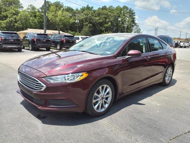Used 2017 Ford Fusion SE with VIN 3FA6P0HD2HR297996 for sale in Hartselle, AL