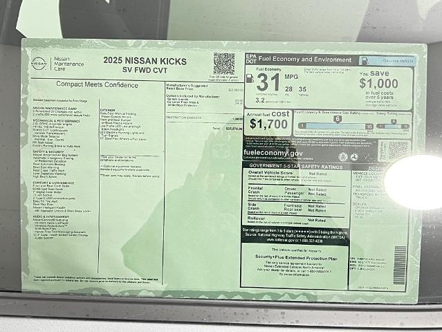 2025 Nissan Kicks Vehicle Photo in Tulsa, OK 74129