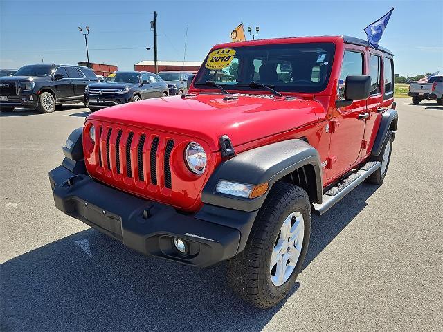 2018 Jeep Wrangler Unlimited Vehicle Photo in EASTLAND, TX 76448-3020