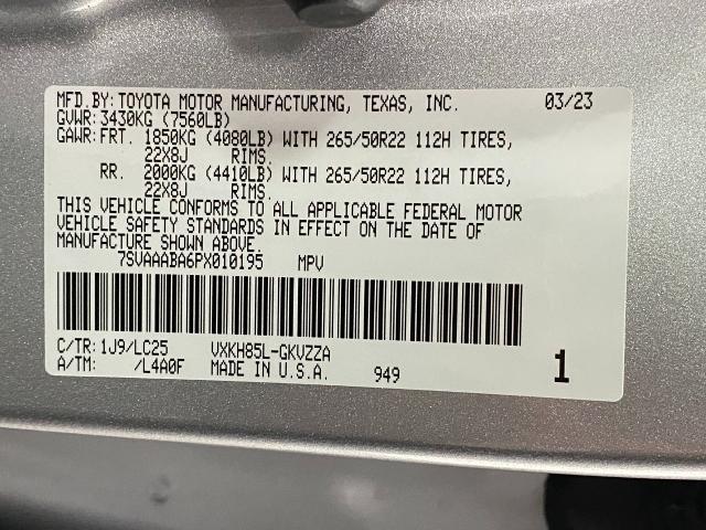 2023 Toyota Sequoia Vehicle Photo in Appleton, WI 54913