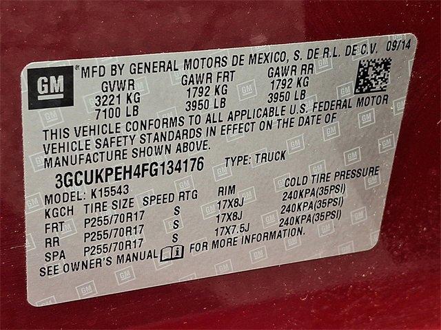 2015 Chevrolet Silverado 1500 Vehicle Photo in LANCASTER, PA 17601-0000