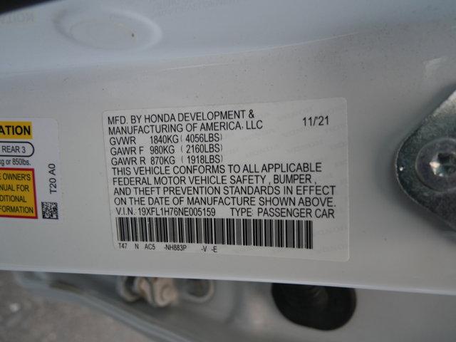2022 Honda Civic Hatchback Vehicle Photo in Nashua, NH 03060
