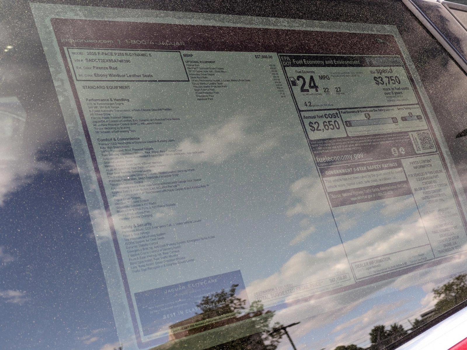 2025 Jaguar F-PACE Vehicle Photo in Bethesda, MD 20852
