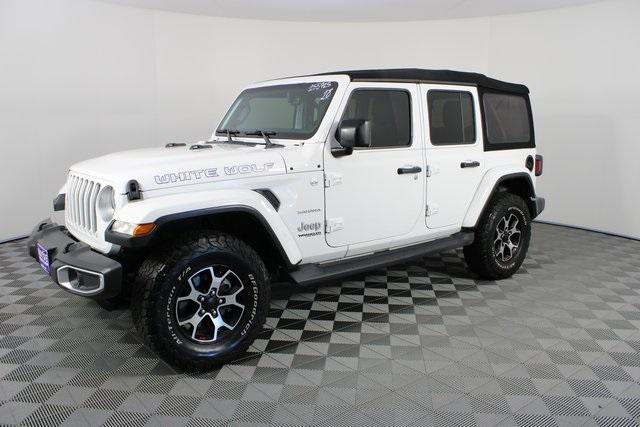 Used 2018 Jeep All-New Wrangler Unlimited Sahara with VIN 1C4HJXEG6JW155715 for sale in Aurora, MO